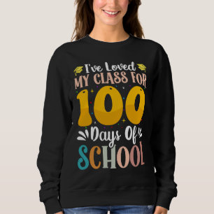 Moletom Eu amei Minha Turma Por 100 Dias De Escola 100º d
