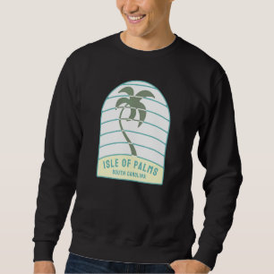 Moletom Eu Amo A Ilha De Palms Carolina Do Sul Palm Tree S