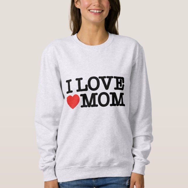 Moletom Eu amo a mãe (Frente)