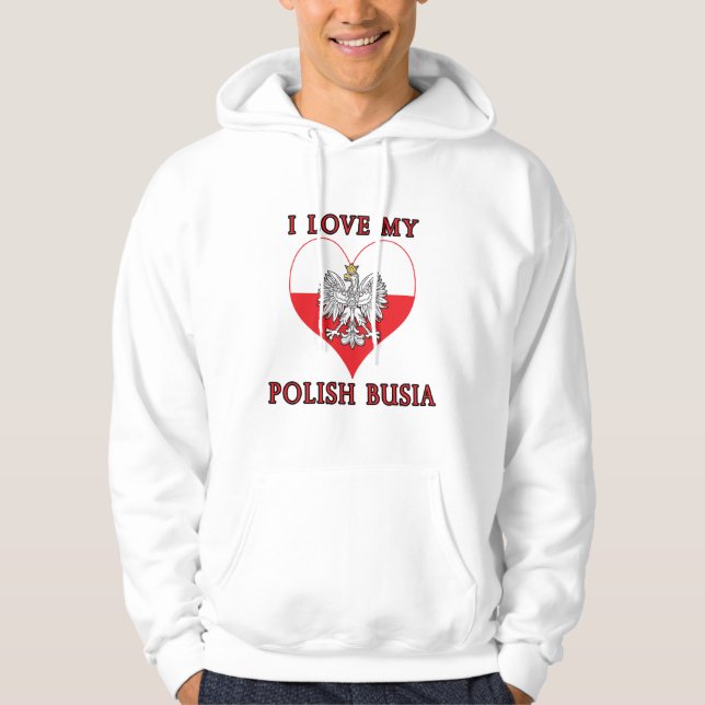 Moletom Eu Amo A Minha Busia Polonesa (Frente)