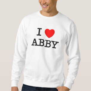 Moletom Eu amo Abby
