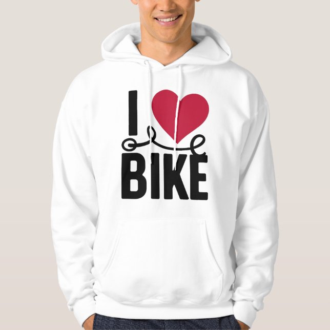 Moletom Eu Amo Bike (Frente)