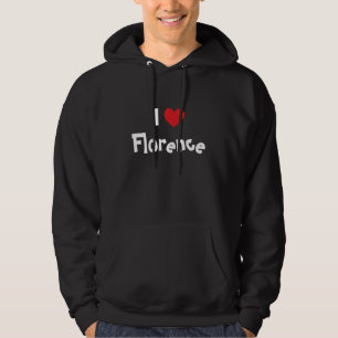Moletom Eu Amo Camisola com Capuz Florence