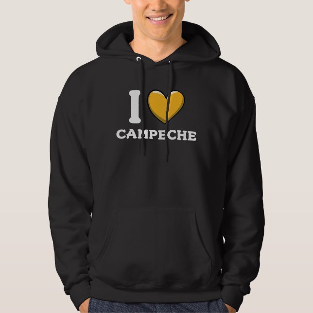 Moletom Eu Amo Campeche México 9 (Frente)