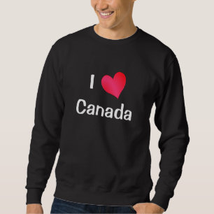 Moletom Eu amo Canadá