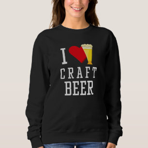 Moletom Eu Amo Cerveja Artesanal