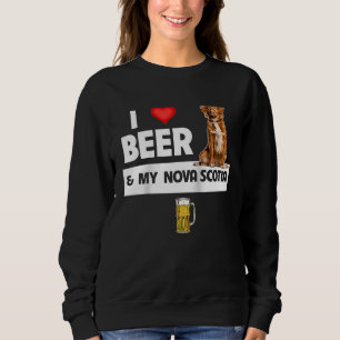 Moletom Eu Amo Cerveja e Minha Mãe e Pai do Cachorro de Pa