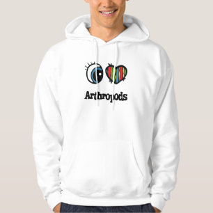 Moletom Eu Amo (Coração) Artrópodes