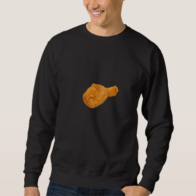 Moletom Eu Amo Frangos Especialmente Quando Fritos Frango  (Frente)