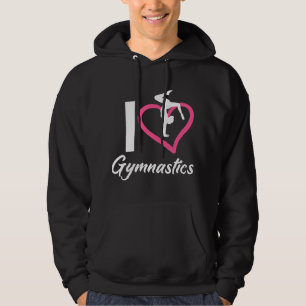 Moletom Eu Amo Ginástica Piada Liderança de Torcida Ginást