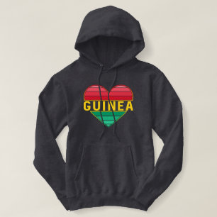 Moletom Eu Amo Guiné, Coração Guineense