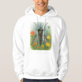Moletom Eu amo insetos bugs alienígenas jardinagem flores