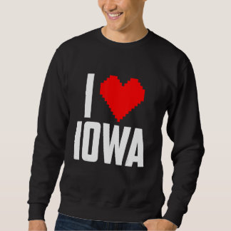 Moletom Eu amo Iowa