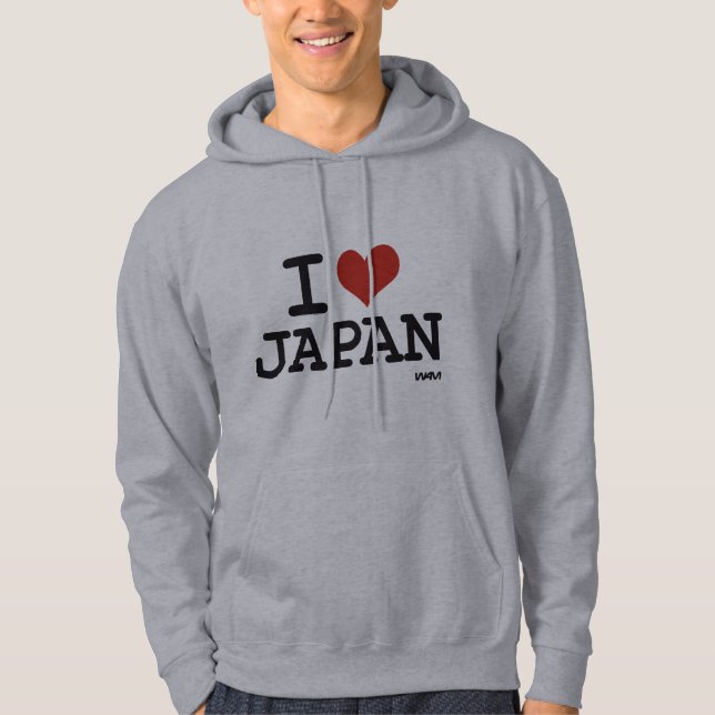 MOLETOM EU AMO JAPÃO (Frente)