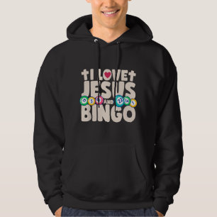 Moletom Eu Amo Jesus E Bingo Jogos de Tabuleiro Cruz Crist