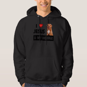Moletom Eu Amo Jesus E Meu Cachorro Mãe Pai Pet Parente