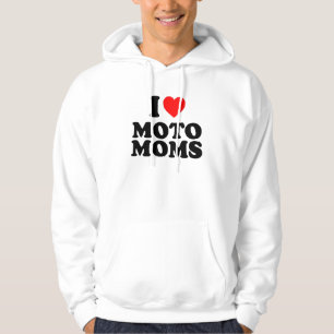 Moletom eu amo mães de moto