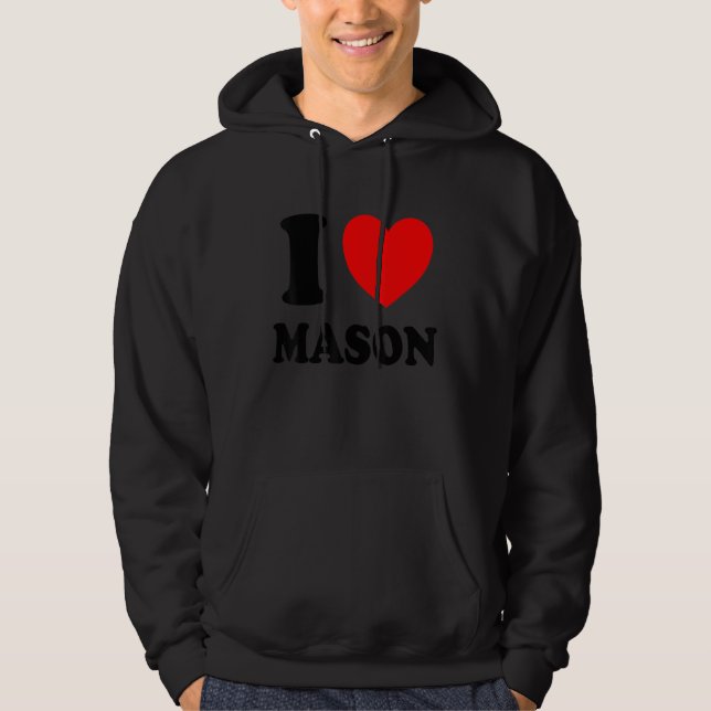 Moletom Eu Amo Mason (Frente)