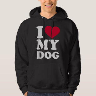 Moletom Eu amo meu cachorro 