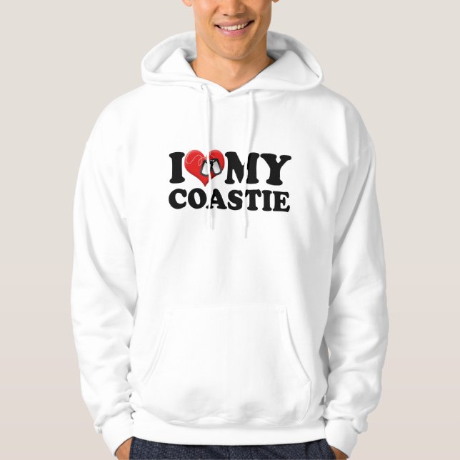 Moletom Eu amo meu Coastie (Frente)