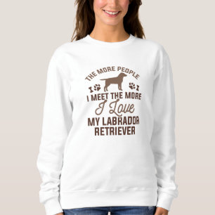 Moletom Eu Amo Meu Labrador Retriever