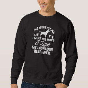 Moletom Eu Amo Meu Labrador Retriever