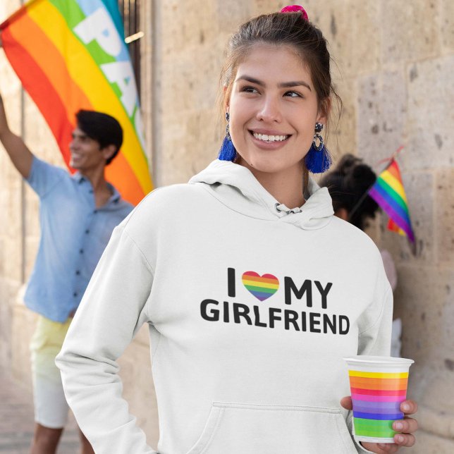 Moletom Eu Amo Meu Namorada (Criador carregado)