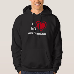 Moletom Eu Amo Meu Namorada Personalizado
