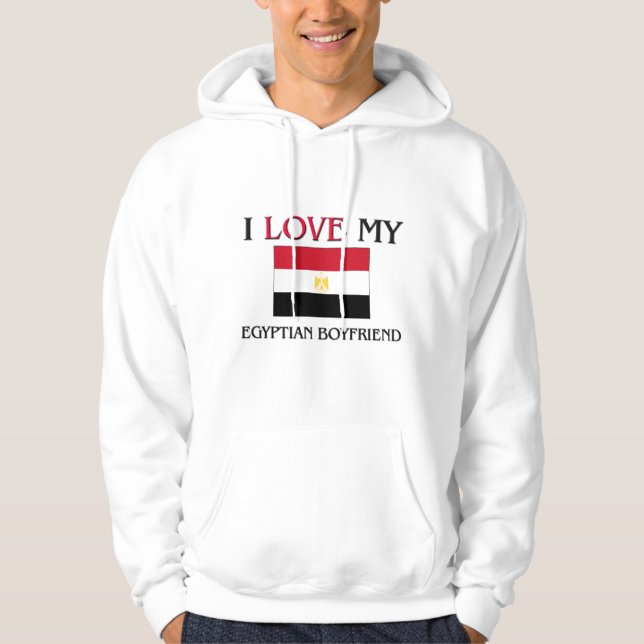 Moletom Eu amo meu namorado egípcio (Frente)