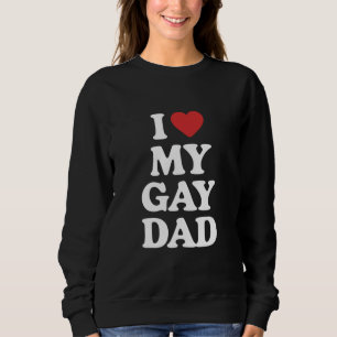 Moletom Eu Amo Meu Pai Gay Eu Amo Meu Pai Gay