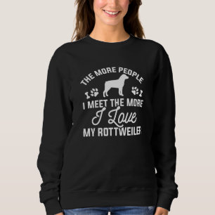 Moletom Eu Amo Meu Rottweiler