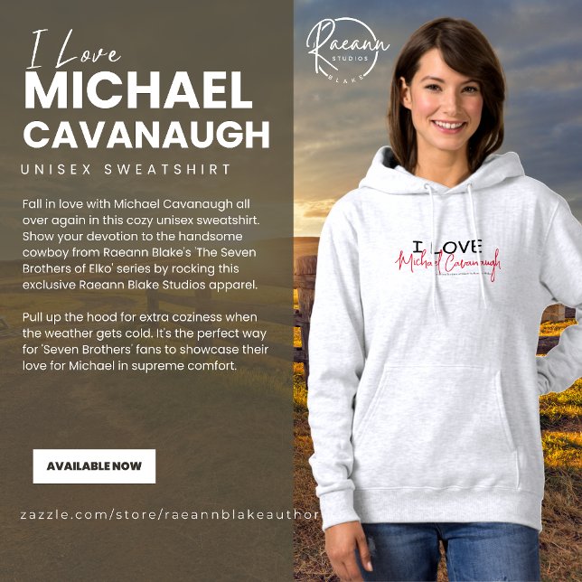 Moletom Eu Amo Michael Cavanaugh Hoodie (Criador carregado)