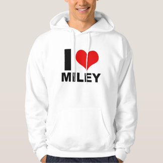 Moletom Eu amo Miley (o Hoodie)
