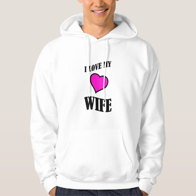Moletom eu amo minha esposa (Frente)