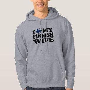 Moletom Eu amo minha esposa finlandesa