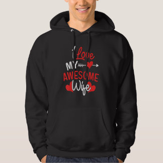 Moletom Eu Amo Minha Esposa Incrível Romântica Para A Espo