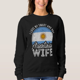 Moletom Eu Amo Minha Esposa Inteligente E Quente Argentina