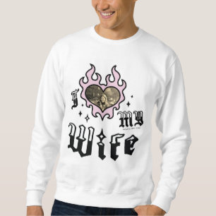Moletom Eu Amo Minha Esposa - Rosa - DingusDesign