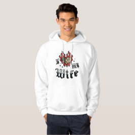 Moletom Eu Amo Minha Esposa - Vermelho - DingusDesign