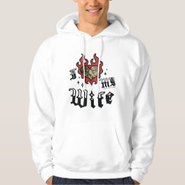 Moletom Eu Amo Minha Esposa - Vermelho - DingusDesign