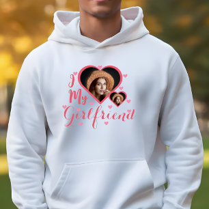 Moletom Eu Amo Minha Foto Personalizada De Namorada Person