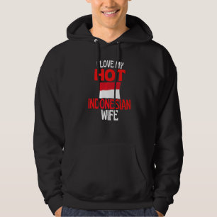 Moletom Eu Amo Minha Quente Esposa Indonésia Relações Ind
