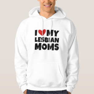 Moletom Eu Amo Minhas Mães Lésbicas