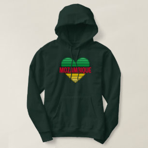 Moletom Eu Amo Moçambique, Coração Mozambicano