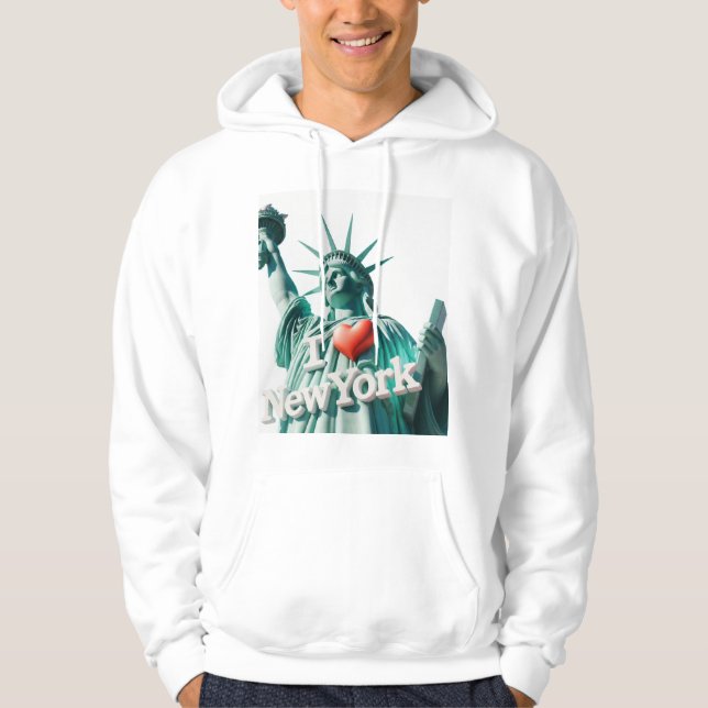 Moletom Eu amo Nova York (Frente)