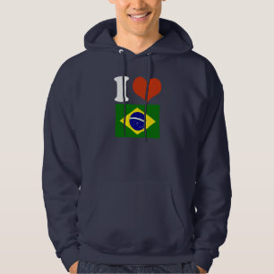 Moletom Eu amo o Brasil