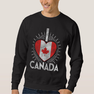 Moletom Eu amo o Canadá