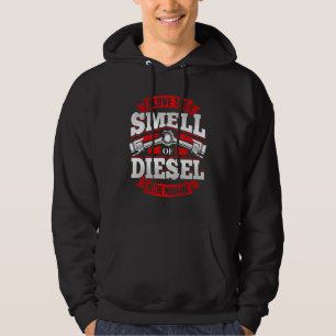 Moletom Eu Amo O Cheiro De Diesel Na Manhã, Dirija Tr
