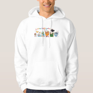 Moletom Eu amo o Hoodie do jardim de infância