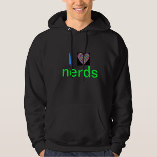 Moletom Eu amo o Hoodie dos nerd